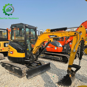 Excavatrice d'occasion Sany 2.6 tonnes SY26U SY50U SY16C SY18C Mini pelle toute neuve Mini pelle sur chenilles - Product Image 1
