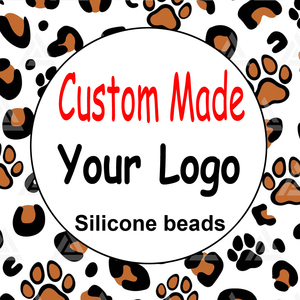 Perles focales en silicone personnalisées avec photo, perles imprimées sur mesure, créez vos propres designs - Product Image 1