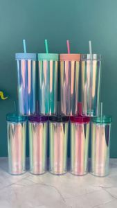 Gobelets isothermes réutilisables à double paroi avec logo personnalisé, à changement de couleur progressif, pour l'eau et les boissons, vente en gros - Product Image 2