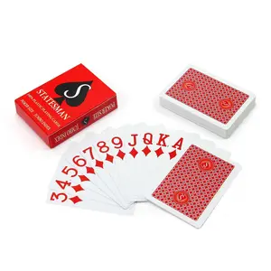 Factory Custom Size Design Company Logo Branding Paper Poker Playing Cards