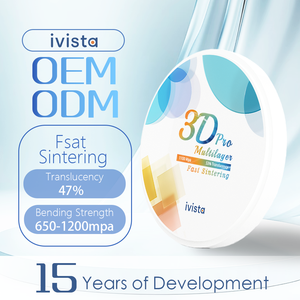 Vente directe du fabricant, gamme complète de blocs de zircone <span class=keywords><strong>dentaire</strong></span> de haute qualité pour système de gravure CAD/CAM - Product Image 3