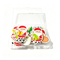 Papier de riz glutineux de Noël pour décoration de gâteaux, plats froids, desserts, pâtisseries, qualité alimentaire, moderne et simple
