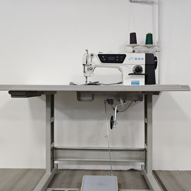 FJC Industrial Direct Drive Lockstitch Sewing Machine High-Speed Single Needle Apparel Machine for Garments & Factories