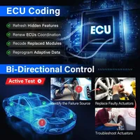 Launch X431 Pros V5.0 con 37+ Funzioni Speciali, Strumento Diagnostico di Livello OEM, Macchina Diagnostica per Codifica ECU per Tutti i Veicoli