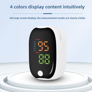 เครื่องวัดออกซิเจนปลายนิ้วแบบดิจิตอลสำหรับใช้ในบ้าน พร้อมหน้าจอ OLED ความคมชัดสูง สำหรับตรวจภาวะหยุดหายใจขณะหลับ - Product Image 4