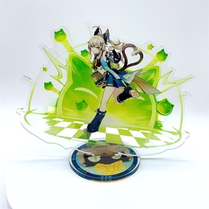 Tùy chỉnh in phim hoạt hình anime hình hiển thị đứng cầu vồng Holographic rõ ràng <span class=keywords><strong>Acrylic</strong></span> Standee Anime hiển thị biểu tượng tùy chỉnh - Product Image 4