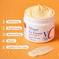 Crème hydratante pour le visage à la vitamine C Disaar, crème de jour et de nuit pour éclaircir la peau et l'hydrater