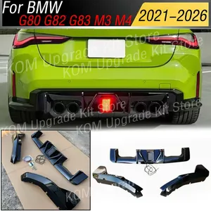 ลิ้นดิฟฟิวเซอร์กันชนหลังสำหรับ G80 G82 G83 M3 M4 2021-2026 ชุดแต่งมุมข้าง - Product Image 1