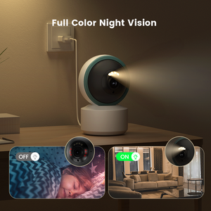 4MP Phát Hiện Chuyển Động Giám Sát <span class=keywords><strong>IP</strong></span> Bé Ngủ Giám Sát 360 Độ Tầm Nhìn Ban Đêm Video An Ninh Bé Màn Hình Máy Ảnh - Product Image 4