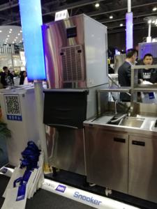 เครื่องทำน้ำแข็ง,อุปกรณ์ทำน้ำแข็ง<span class=keywords><strong>ชิ</strong></span>้นพระจันทร์เสี้ยวสำหรับเครื่องดื่ม<span class=keywords><strong>เย็น</strong></span>ๆกำลังการผลิตขนาดใหญ่สำหรับอุตสาหกรรมการค้า - Product Image 4