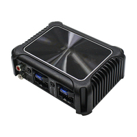 Amplificateur de voiture 6 canaux classe AB avec module DSP intégré, puissance maximale 4x100W, réponse en fréquence 10Hz-30kHz, haut-parleur audio, subwoofer