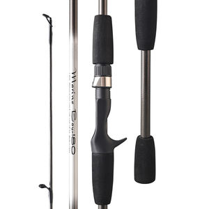 Ensemble <span class=keywords><strong>canne</strong></span> à pêche <span class=keywords><strong>et</strong></span> <span class=keywords><strong>moulinet</strong></span> en fibre de verre 1,8 m 114 g 2 sections, kit complet à vendre - Product Image 2