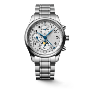 <b>Automatic</b> <b>Chronograph</b> Watch with Moon Phase and Stainless Steel Bracelet Longinesing - Product Image 1
