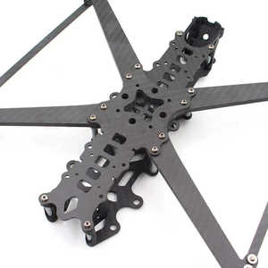 Marco de fibra de carbono de 10 pulgadas, base de rueda tipo X, hélice de 450mm, accesorios de motores 3110/3112/3115 para Drones RC 'venenoso' - Product Image 4