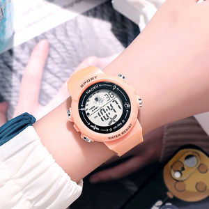 New Children's Classic Round Large Screen <b>Watch</b> Outdoor Sports Youth Nightlight Multifunctional Electronic <b>Watch</b> - Product Image 3