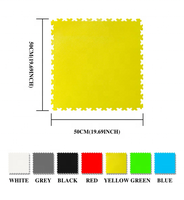 Alfombra Modular Interior PVC Rejilla Suave PP Garaje Clic Baldosas de Plástico Baldosas Duraderas Enclavamiento de Baldosas