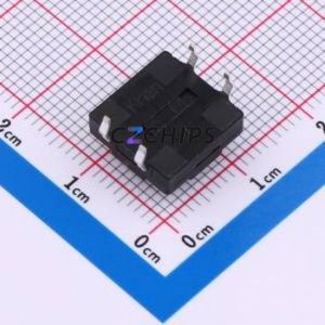 TSW12161-055B531BA Tactile Switch Through hole-4P,11.7x11.5mm Switch Single Pole Single Throw Round Button 2.8N 11.7mm - Product Image 2