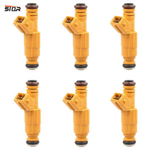 STQR-boquillas de inyector de combustible, accesorio para coche, 0280155710, 0280155700, 0280155703, piezas de automóviles, <span class=keywords><strong>inyectores</strong></span> de combustible para <span class=keywords><strong>Jeep</strong></span> Ford - Product Image 1