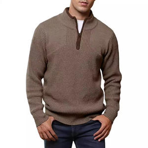 Мужской свитер с воротником-стойкой - Product Image 6