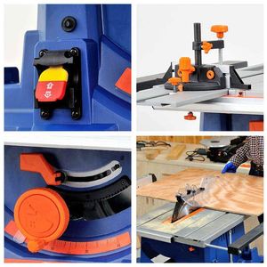 Portable Folding Electric Woodworking Table <b>Saw</b> Horizontal Circular <b>Saw</b> Machine for Wood PVC & <b>Plastic</b> Cutting - Product Image 3