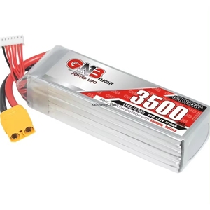Batterie LiPo GNB 3000 3500 5000mAh 6S 22.2V 100C XT60 pour voiture RC, drone, batterie LiPo à décharge élevée, performance de classement C pour drone FPV - Product Image 2