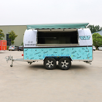 Camion de restauration entièrement équipé, remorques à tacos, cuisine mobile, chariot à pizza et café, camion à glaces, camion à barbecue, remorque alimentaire mobile économique