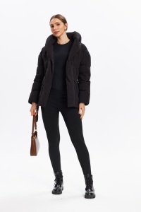 Vendita Diretta di Fabbrica ODM di Giacche Imbottite da Donna, Cappotti <span class=keywords><strong>Invernali</strong></span> e <span class=keywords><strong>Piumini</strong></span> Personalizzati per Signore - Product Image 4