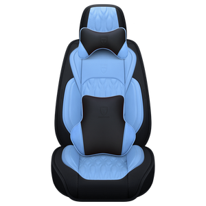 Housses de siège de voiture en Faux cuir, ensemble complet de housses pour véhicule, pour camion, pour automobile, coussins - Product Image 1