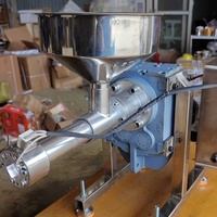 Presse à huile de graines noires chaude et froide Machine de traitement de l'huile de soja et de sésame en acier inoxydable 304 semi-automatique nouveau