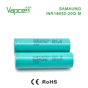Công Suất Cao INR18650 20Q 2000MAh 15A 3.7V Ban Đầu Phẳng Nút Top Hình Trụ Lithium Ion Pin Cho Đèn Pin 18650 - Product Image 4