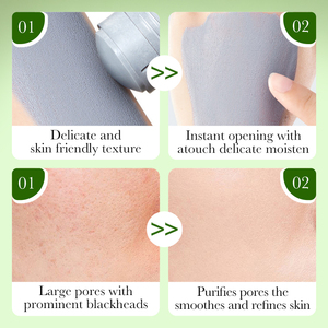 Masque Nettoyant Profond ZOZU OEM à Marque Blanche, Masque Facial au Charbon de Bambou Anti-Points Noirs pour Soins de la Peau - Product Image 5