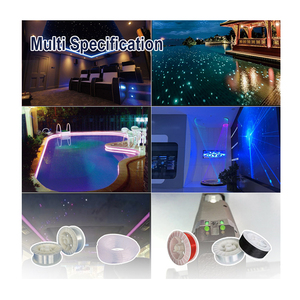 Luci a <span class=keywords><strong>Stella</strong></span> per Auto, Luci a LED Effetto <span class=keywords><strong>Cielo</strong></span> Stellato, Lampadario Sospeso per Piscina, Cavo in Fibra Ottica Fluorescente PMMA - Product Image 1
