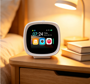 Reloj Inteligente con Pantalla Táctil - Pronóstico del Tiempo, Alarma, Cuentacuentos, Asistente Diario para el Hogar, 3000mAh - Product Image 4