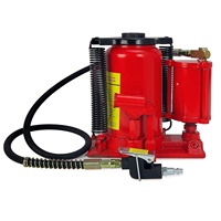 Cric hydraulique pneumatique de 50 tonnes en acier robuste pour levage industriel, équipement de garage et d'atelier