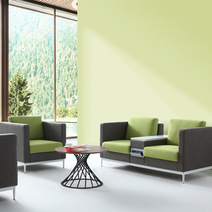 Sofá de tela para oficina Prosperous Seat XY-820-11, conjunto de muebles modernos minimalistas para sala de reuniones de negocios. - Product Image 2