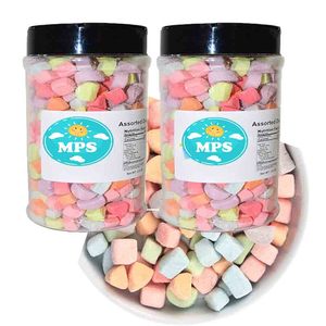 Assortiment <span class=keywords><strong>de</strong></span> mini-guimauves déshydratées à la <span class=keywords><strong>vanille</strong></span> Candy Factory dans un bocal - Product Image 5