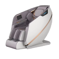 Fauteuil de massage de luxe 2025 avec écran LCD intégré Fauteuil de massage complet du corps à gravité zéro avec massage