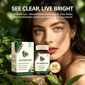 LUVVITA Vision Enhance Pro Capsules pour les yeux, <span class=keywords><strong>soin</strong></span> antioxydant, soulage la fatigue oculaire, soutient la vision, complément alimentaire, 60 capsules pour adultes - Product Image 4