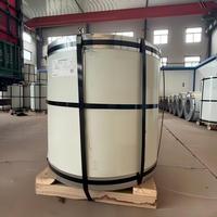 Bobina de Acero Galvanizado Prepintado PPGI de Primera Calidad, Lámina para Techos Industrial de Alto Brillo y Calibre Delgado SMP, Origen Baosteel China