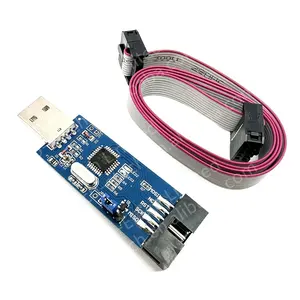 Programmeur AVR USB pour USBISP ATMEGA8 ATMEGA128 Téléchargeur pour USBASP 64K