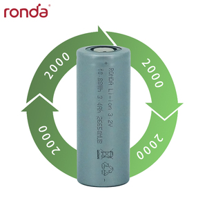 Nhà Máy công suất lớn có thể sạc lại 26650 3.2V LiFePO4 hình trụ <span class=keywords><strong>Lithium</strong></span>-ion tế bào pin 3000mAh 3400mAh 4000mAh tùy chọn - Product Image 1
