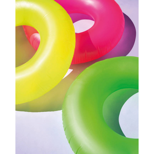حلقات سباحة ملونة محمولة ومقاومة للماء للأطفال من البي في سي، حوض سباحة قابل للنفخ للأطفال الصغار، حلقة حفلات الشاطئ كيدوهوب - Product Image 6