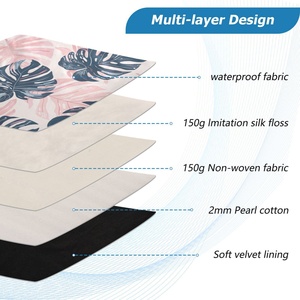 Hawaii Customized Logo Print Puffy Laptop Sleeve Portable Quilted Laptop Pouch <b>Computer</b> <b>Bag</b> for 14 15 16 Inch - Product Image 4