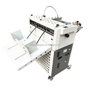Air Suction Feeding Multifunction Fast Speed Double Row High Speed <b>A3</b> Size Perforating Automatic <b>Paper</b> Creasing Machine - Product Image 3