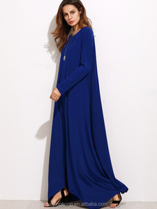 En gros <span class=keywords><strong>de</strong></span> haute qualité à fond poussant à manches longues Arabe musulman robe caftan abaya - Product Image 6