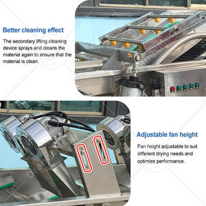 Línea de Lavado y Clasificación de Patatas Dulces ORME Totalmente Automática para Lavar, Pelar y Limpiar Raíces y Frutas - Product Image 4