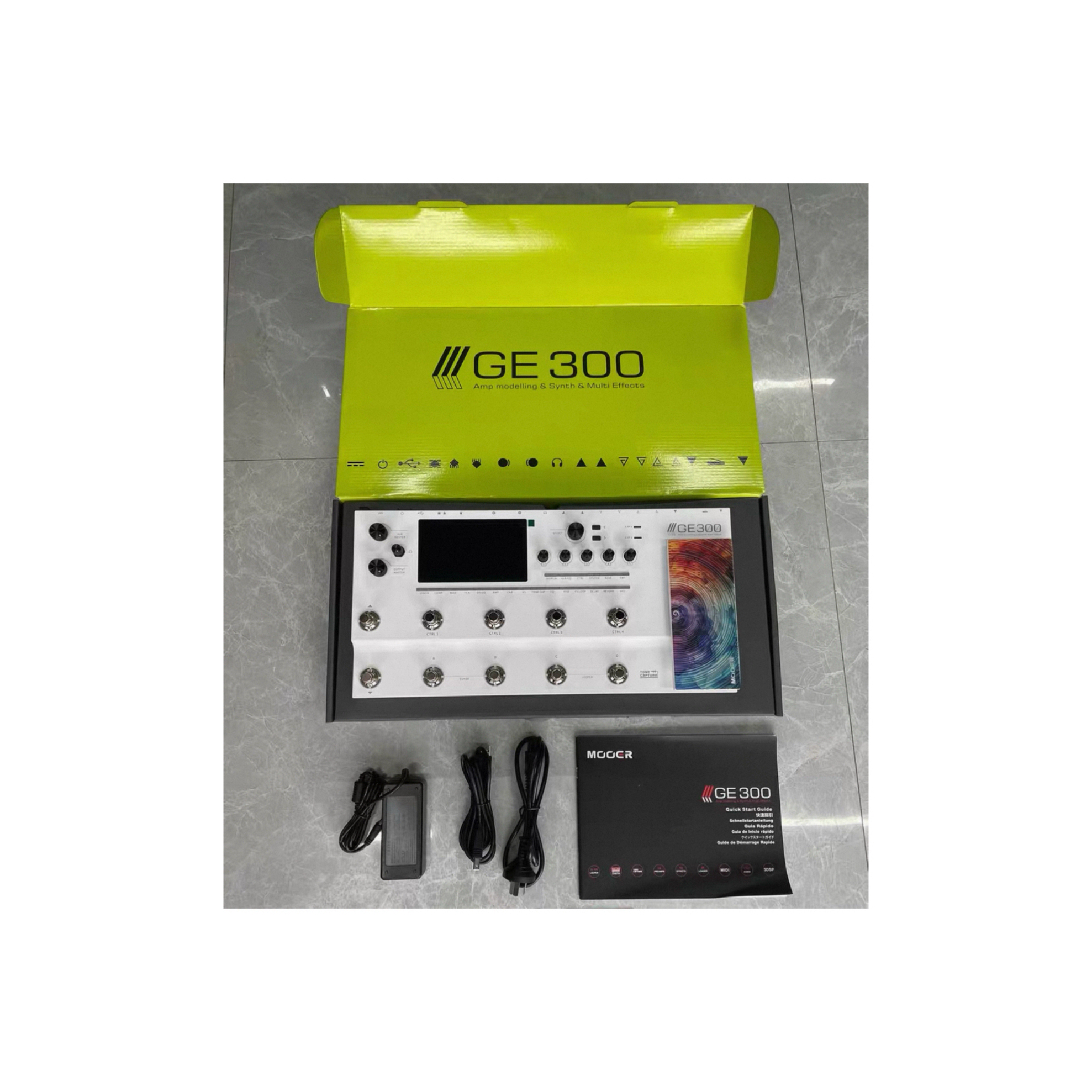 Mooer GE300 - Synth Pedal with 30 Minute Looper & 164 Effects