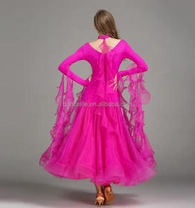 Vestido de Baile de Spandex/Nailon, Vestido de Baile de Salón, Ropa de Baile para Competencia y Actuación - Product Image 2