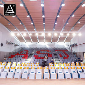 Tribunes télescopiques rétractables multifonctionnelles pour salle de sport intérieure, terrain de <span class=keywords><strong>basket</strong></span>-ball, tribunes rétractables - Product Image 6