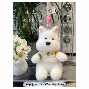 Good Price And Quality Pajama Pets Dinosaur Fox Elephant Plush Bag Charm Table Buddy Companion <b>Doll</b> Keychain Wholesale - Product Image 2